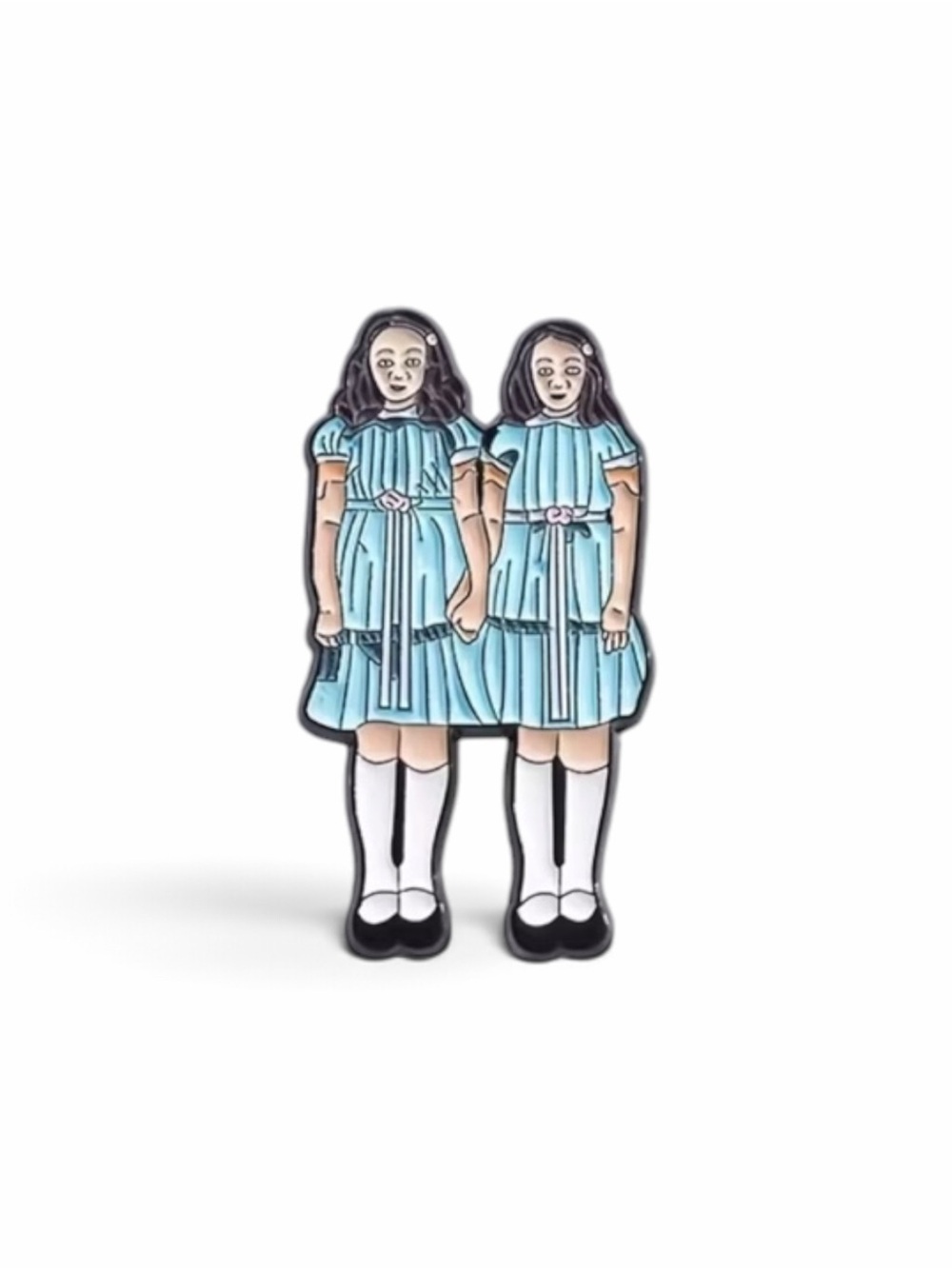 The Shinning Twins Enamel Pin